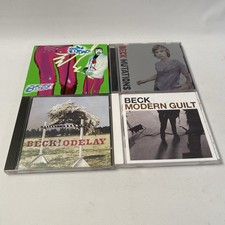 Beck 4 CD lot Modern Guilt Midnite Vultures Odelay mutations alternative rock