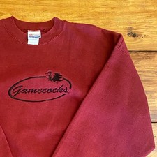 90s Hanes Heavyweight South Carolina Gamecocks Embroidered Sweatshirt 2X XXL