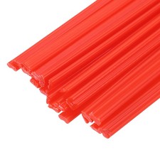 20pcs 20 Inch Plastic Welding Rods PP Welding Strips for Plastic Welder Red