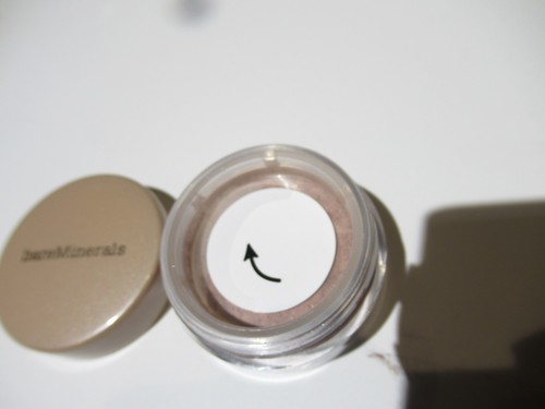 Bare Minerals ~ BLISSFUL PEARL~ Eyeshadow Full Size .57g Bare Escentuals RARE - Picture 2 of 2