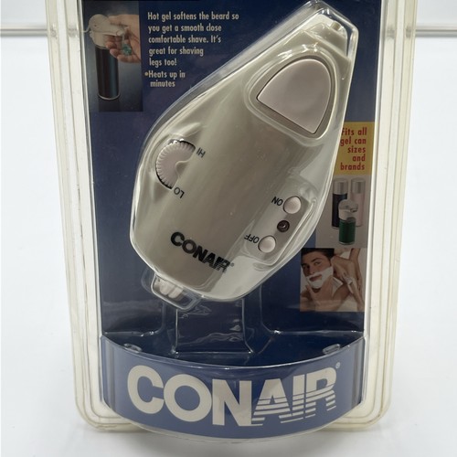 Vtg Conair Compact Hot Gel Cap Shaving Cream Warmer System HGM15CS New Sealed - Picture 4 of 12