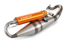 Auspuff Stage6 Pro Replica MK2 Orange Minarelli liegend / China 2-Takt