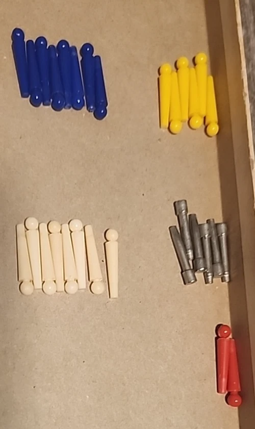 Vintage DRUEKE Cribbagemaster Model # 1950 Cribbage Board Read Description - Image 3 of 4