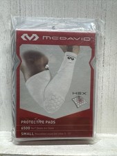 Mcdavid HEX 6500 White Small Padded Arm Sleeve NEW