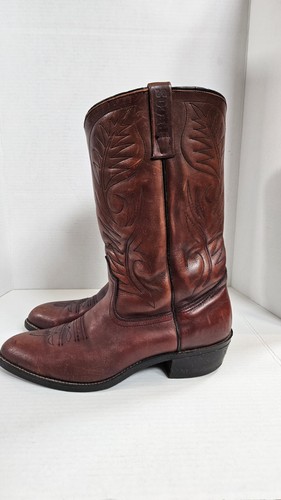 Vintage Red Wing Pecos 9801 Cowboy Boots Leather Made In USA Sz 11 E Western - Picture 5 of 10
