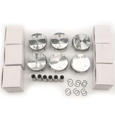 Engine Pistons & Rings Set Φ85.00mm Fit For BMW 530i 630i 730Li 3.0L L6 N52B30B