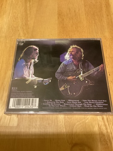 David Crosby & Graham Nash Wind On The Water Remastered CD Sealed (2000 MCA) - Picture 2 of 4