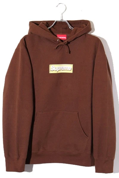 22SS Supreme Supreme TAILLE M Bling Box Logo Sweat à Capuche Boîte Logo Hooded S
