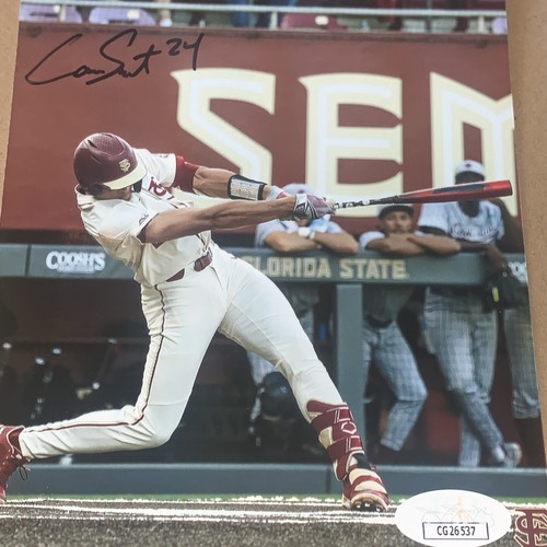 Cam Smith Signed 6x4 Photo Houston Astros Florida State Seminoles JSA COA(B) - Picture 2 of 3