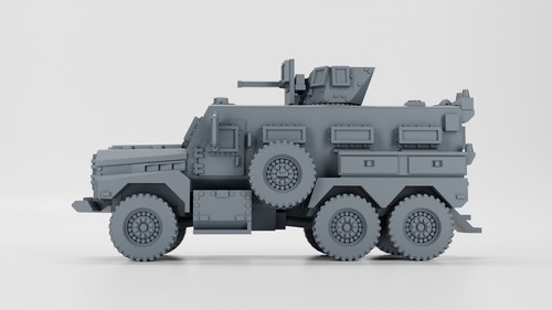 Modern Warfare 6x6 Cougar MRAP HE (EE. UU., guerra de Irak) varias escalas guerra histórica - Imagen 4 de 13