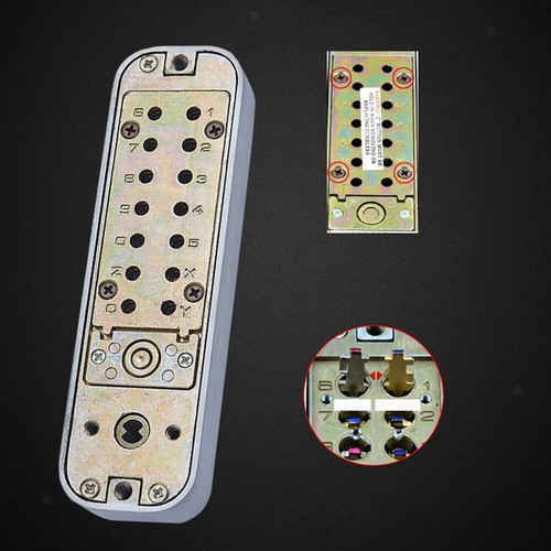 Codeschloss Mechanisches Schlüsselloses Mit Zahlencode Code Schloss Türschloss - Bild 6 von 14