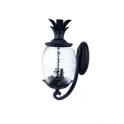 Acclaim Lighting 7501 2 Light 18"H Pineapple Outdoor Wall Sconce - Black