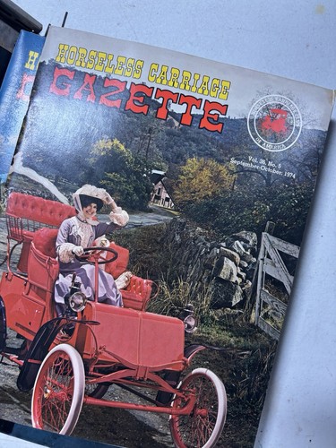 Lot of 33 Issues Horseless Carriage Gazette 1963-1978 Antique Automobile VG FS - Bild 15 von 24