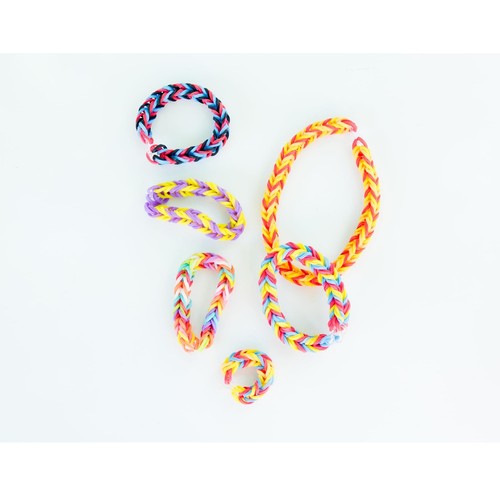 JIYAKO 2500+ Rubber Band Bracelet Kit, Loom Bracelet Making Kit for , Rubber ... - Picture 3 of 5