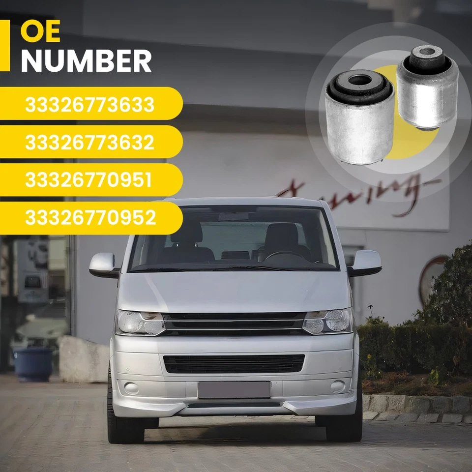 4Pcs For BMW X5 X6 E70 Rear Control Swing Arm Bushes L+R 33326773632 33326773633 - Image 3 of 4