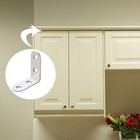  4 PCS Edelstahl Klammern Halterungen Für Regalbretter Eckspangen