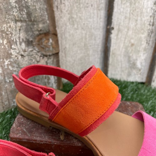 Sandalia de goma SOREL Ella III para mujer con cordones de gamuza "Red Glo" para mujer 8 - Imagen 6 de 9