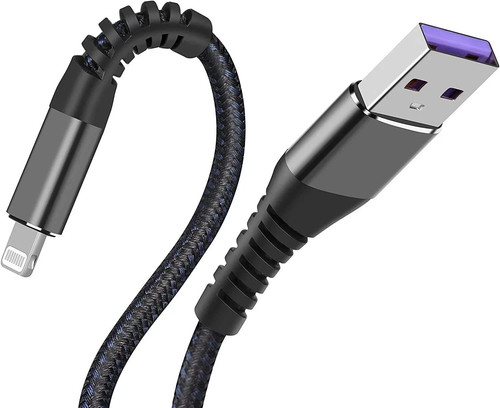 Heavy Duty Braided Long USB Fast Charger Cable For iPhone 14 Pro Max 13 12 11 XS - Picture 8 of 9