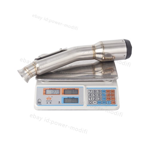 For CFMOTO NK800 2023-2025 Exhaust Muffler Link Pipe Steel Tips Slip On 800NK - Picture 2 of 7