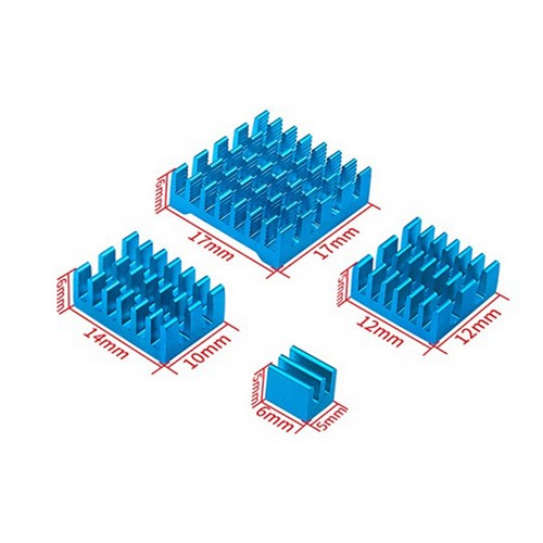 For 5 Heatsink CPU Fitting with Adhesive Backing Chip Thermal4440 - Afbeelding 10 van 10