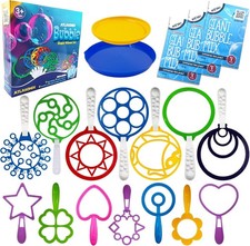 Giant Bubble Wands - Bubbles for Kids, Bubbles, Toys, Large...