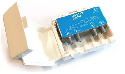 DANITECH Antenne Einspeiseweiche Alcad MM-307 2x UHF DVB-T und 1 VHF / DAB und FM