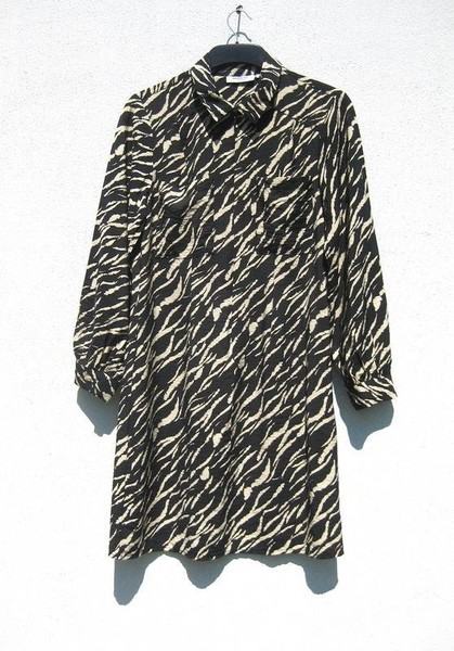 Women MSCH Copenhagen Dress Black Viscose 38 / M /