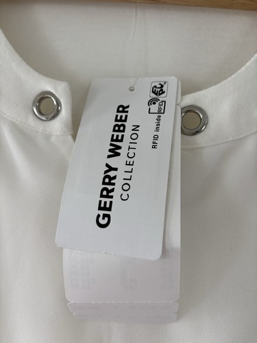 Gerry Weber Women’s Cream Blouse Size 8 New With Tags - Picture 3 of 9