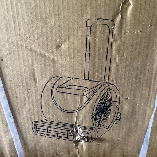 Sunmax RT900A 5000 CFM Industrial 1.3 HP Motor 3-Speed Blower Air Mover Fan - Picture 2 of 2