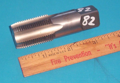 Used 3/4  14 Threading Tap, 3/4" - 14 NPT Thread, HS HW CO. # 81 & 82 - Picture 2 of 2