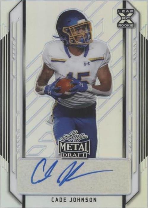 2021 Leaf Metal Draft Cade Johnson #BA-CJ1 - 1 of 2