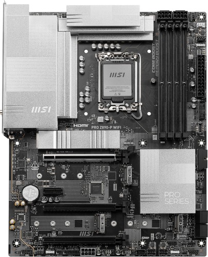 MSI PRO Z890-P WIFI motherboard Intel Z890 LGA 1851 (Socket V1) ATX - PRO Z89... - Picture 3 of 7
