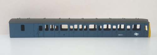 Lima OO Gauge BR Class 117 DMU DMBS Driving Motor Power Car Body BR Blue W51332 - Picture 7 of 11