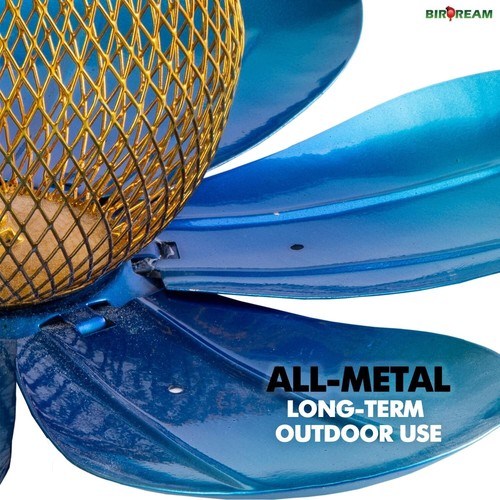 Metal Bird Feeder for Outdoors Hanging,Squirrel Proof Wild Bird Feeders - Picture 4 of 6
