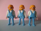 PLAYMOBIL FIGURES PLAYMOBIL BEARD MEN VINTAGE