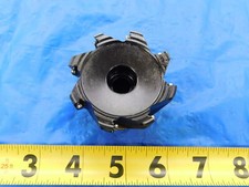 SANDVIK 2 1/2 O.D. FACE MILL RA390-063R19-11H 3/4 PILOT 8 POCKETS R390-11T3? 2.5