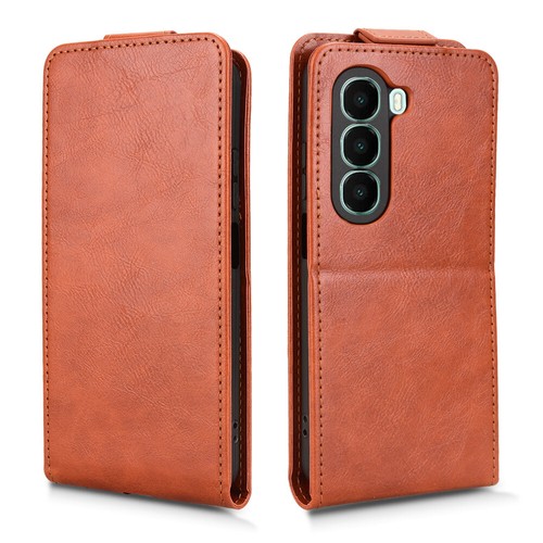 For Itel A95 5G, Luxury Vertical Up-Down Leather Wallet Stand Soft Case Cover - 第 19/20 張圖片