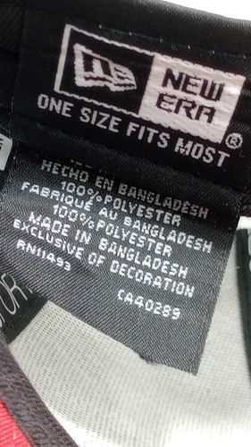 Hunt Brothers Pizza Hat Cap Mens Trucker Hat One Size New Era NAscar Salutes - Picture 5 of 6