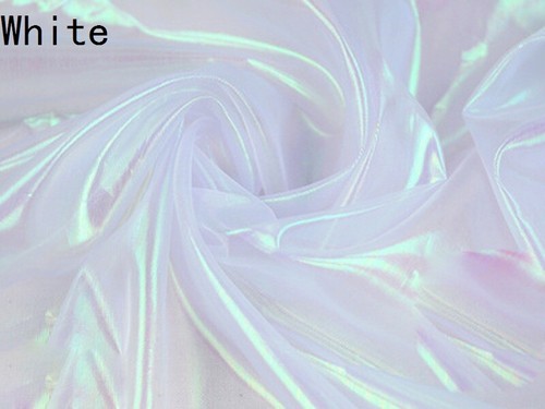 Tessuto Tulle Maglia Semi Trasparente Lucido al metro per Tutù Abito Palco Costume Fai da Te - Foto 11 di 31
