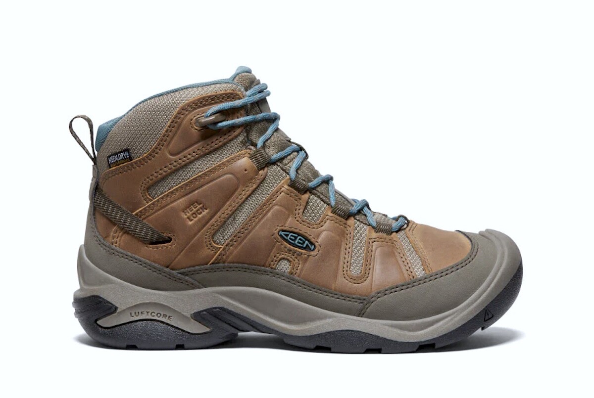 Keen CIRCADIA MID Waterproof Leather Hiking Boot US 8.5 