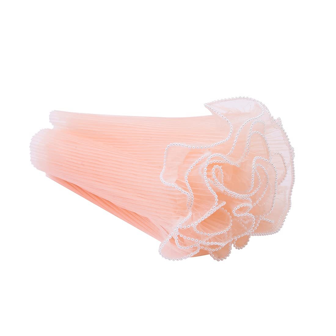 Korean Fresh Flower Wrapping Mesh Paper Bouquet Floral Packaging Paper Wrinkl...