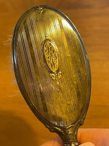 Antique Birks Sterling Children's hairbrush Engraved - Picture 2 of 4