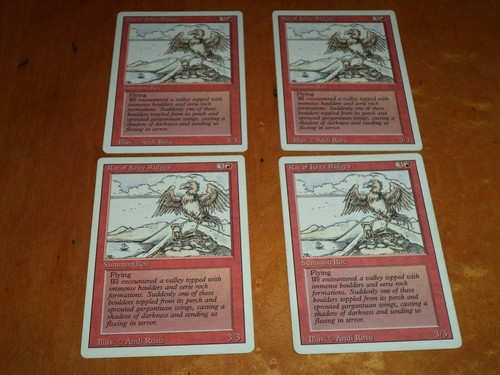 4x Playset MTG Magic the Gathering Complete Set of 4 x4 Card Revised 3rd Edition - Picture 125 of 188