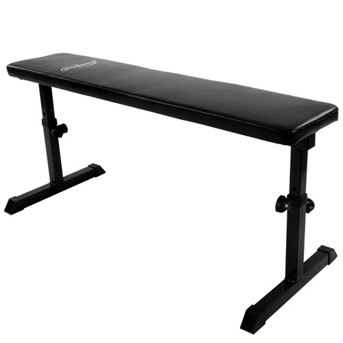 Physionics® Flachbank Hantelbank Trainingsbank Fitnessbank Drückerbank bis 200kg - Bild 10 von 12