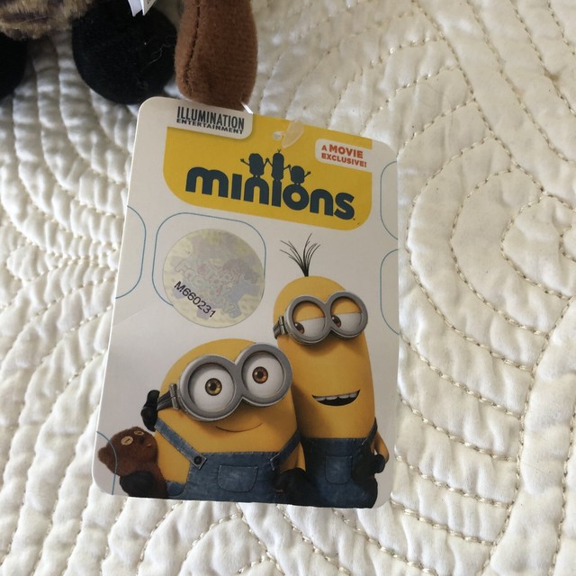 Despicable Me Caveman Minion Stuart 8â Plush Doll Stuffed Animal with Tail | eBay