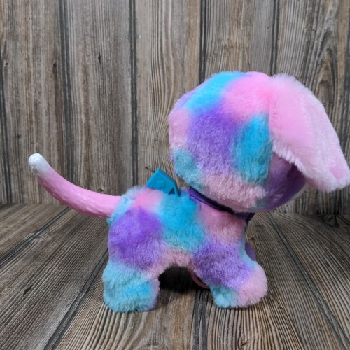 Fur Real Plush Rainbow Lot Dog & Cat 2 piece Walk Your Pet Talking NO LEASH - Picture 3 of 11