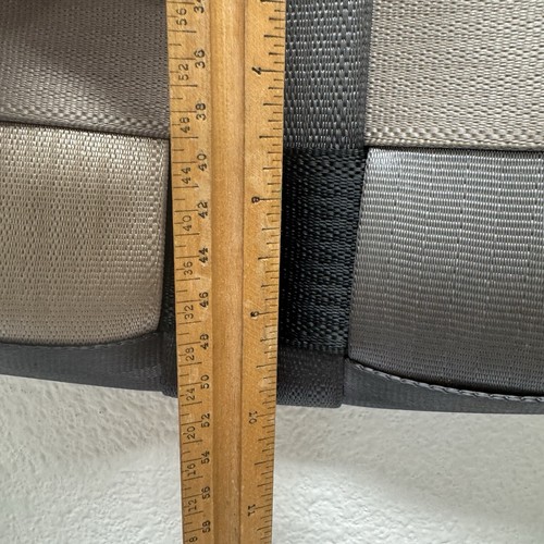 Harveys The Orginal Seatbelt  TREE-CYCLE Large Shoulder Bag Purse Crossbody Gray - Picture 4 of 10