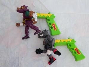 1992-Smash-039-em-Bash-039-em-TNMT-Rocksteady-BeBop-Teenage-Mutant-Ninja-Turtles-fighter
