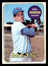 1969 Topps Baseball #585 Ron Swoboda VG/EX *d2