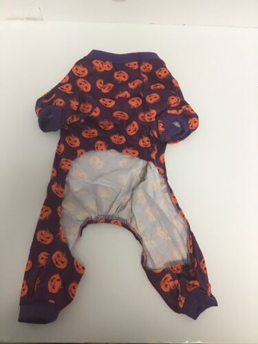 Halloween 4piece Dog Cat Jumpsuit Pet Pajamas Themed Small Autumn Thanksgiving - Picture 9 of 11